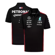 Mercedes AMG Petronas F1 Racing Team Polo 2023 - Black - bestfootballkits