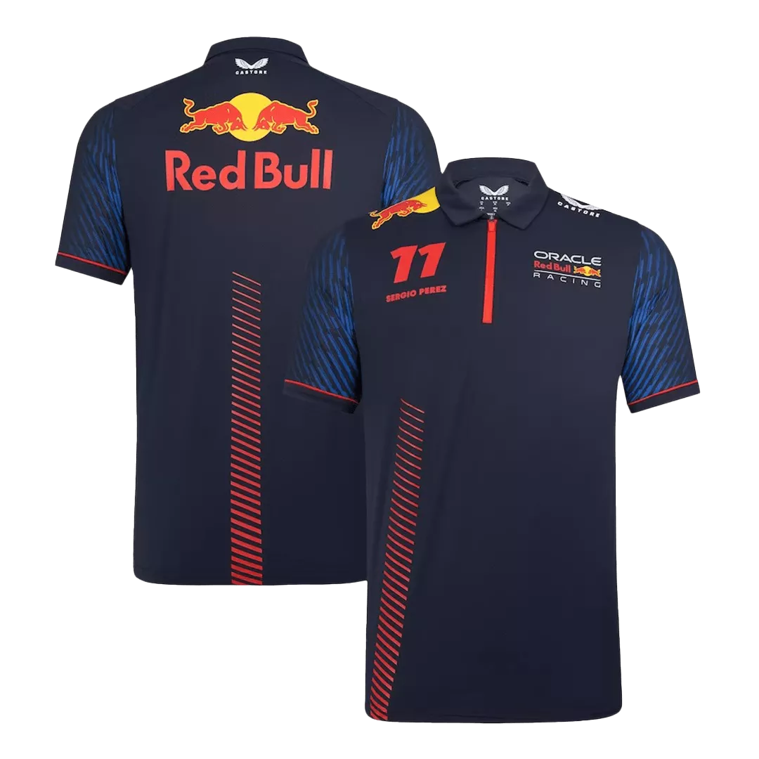 Oracle Red Bull F1 Racing Team Sergio Perez Polo 2023 - Black