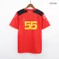 Scuderia Ferrari  F1 Racing Team Carlos Sainz #55 T-Shirt 2023 - bestfootballkits
