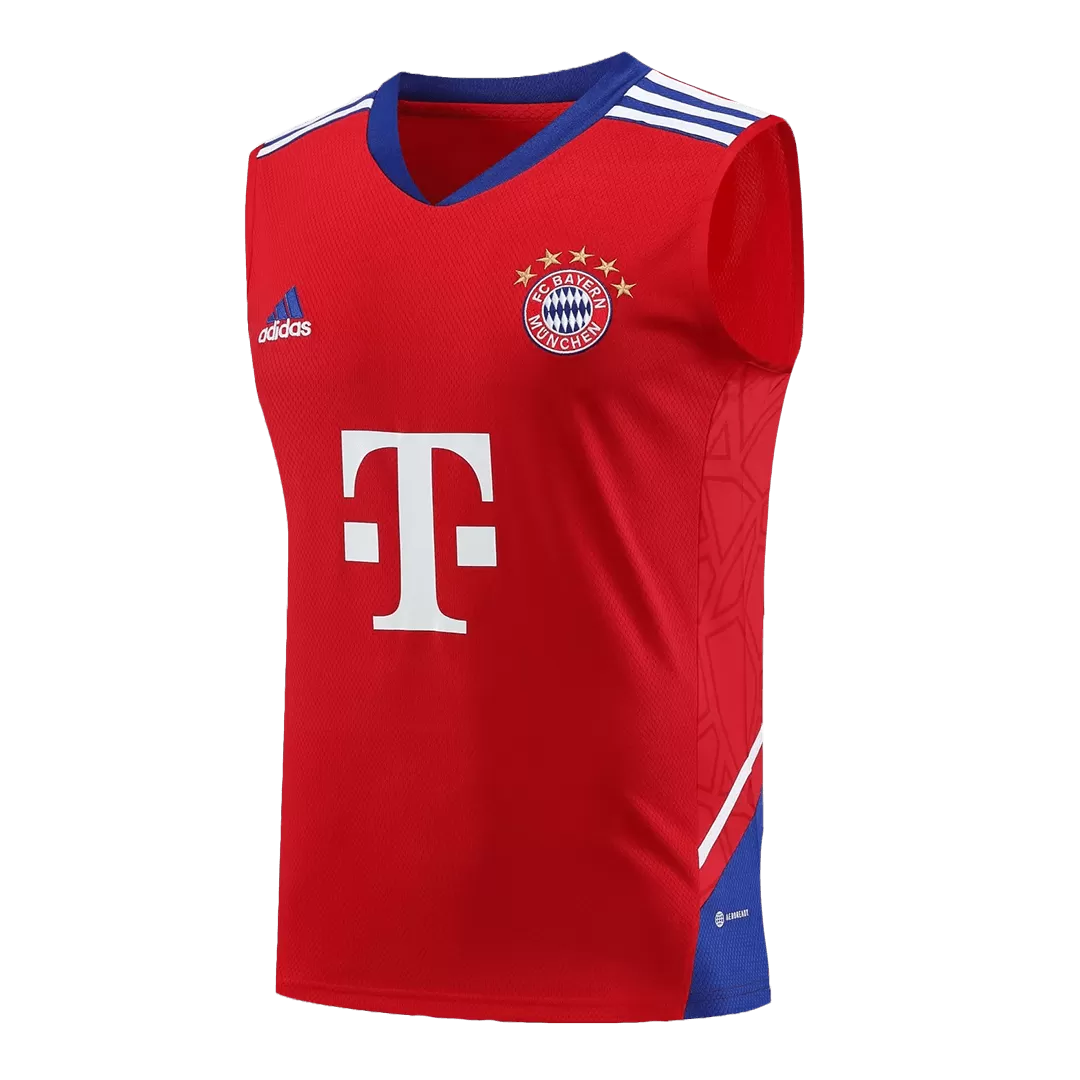 Bayern Munich Sleeveless Training Kit (Top+Shorts) 2023/24 - bestfootballkits