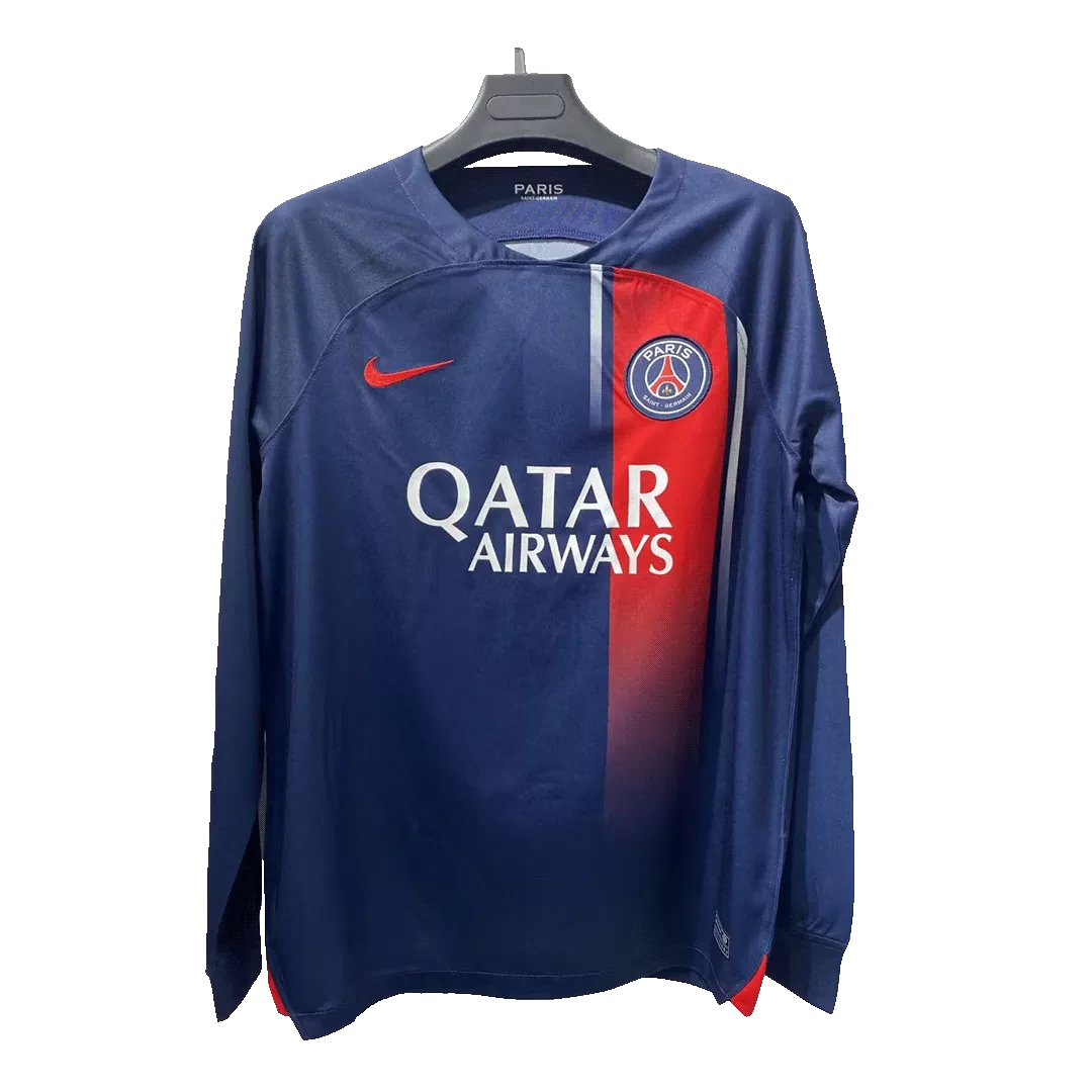 PSG Long Sleeve Football Shirt Home 2023/24