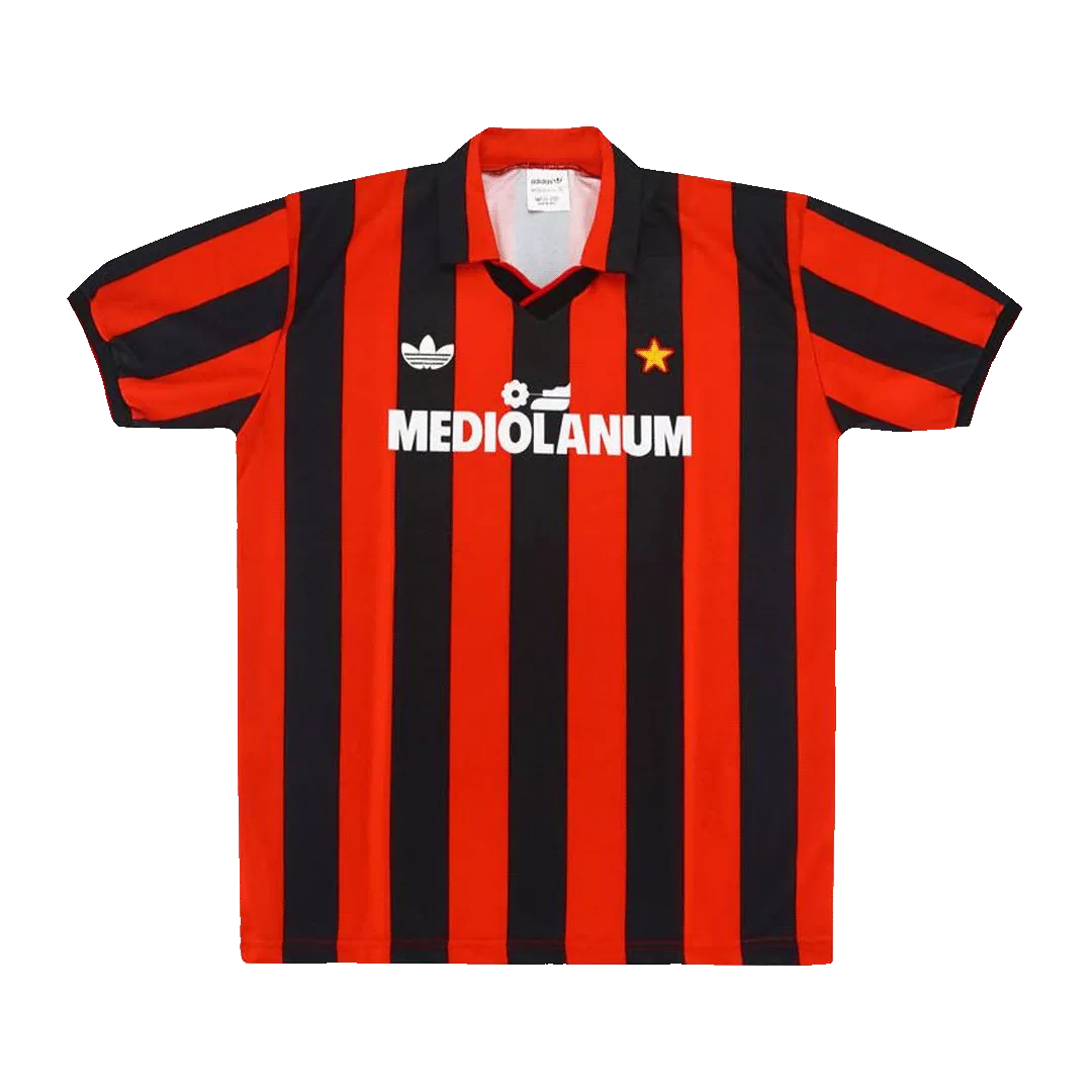 AC Milan Classic Football Shirt Home 1990/91