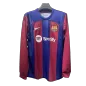 Barcelona Long Sleeve Football Shirt Home 2023/24 - bestfootballkits