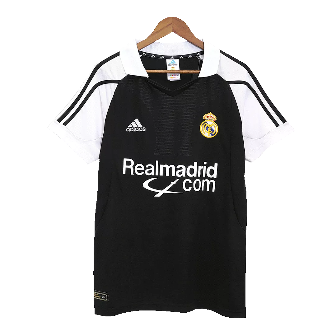 Real Madrid Classic Football Shirt Away 2001/02