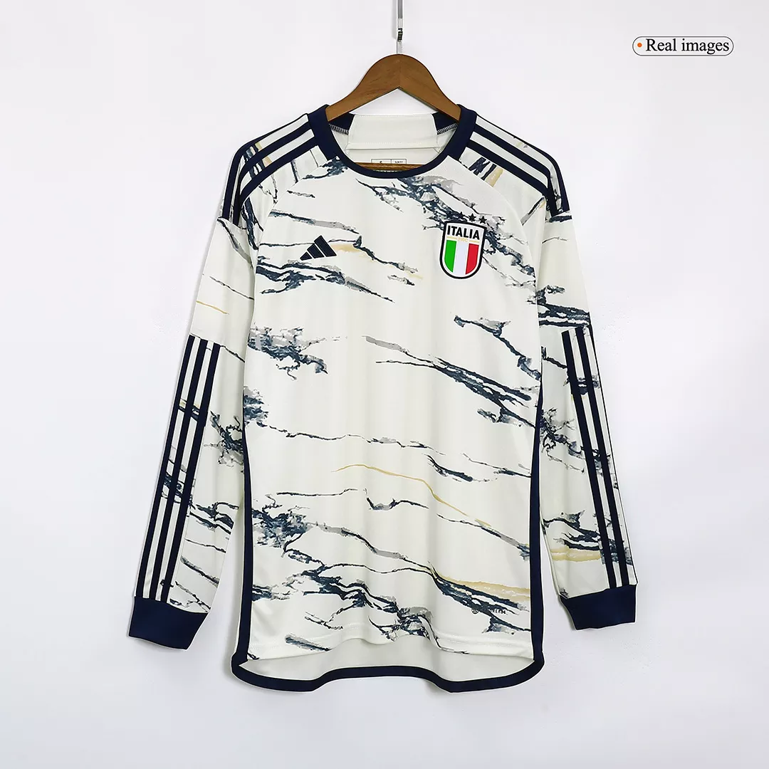 Italy Long Sleeve Football Shirt Away 2023/24 - bestfootballkits