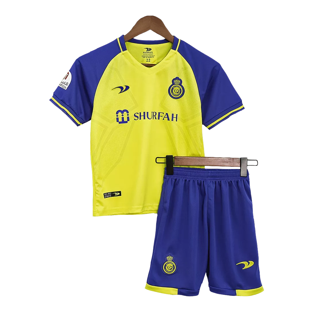 Al Nassr Football Mini Kit (Shirt+Shorts) Home 2022/23