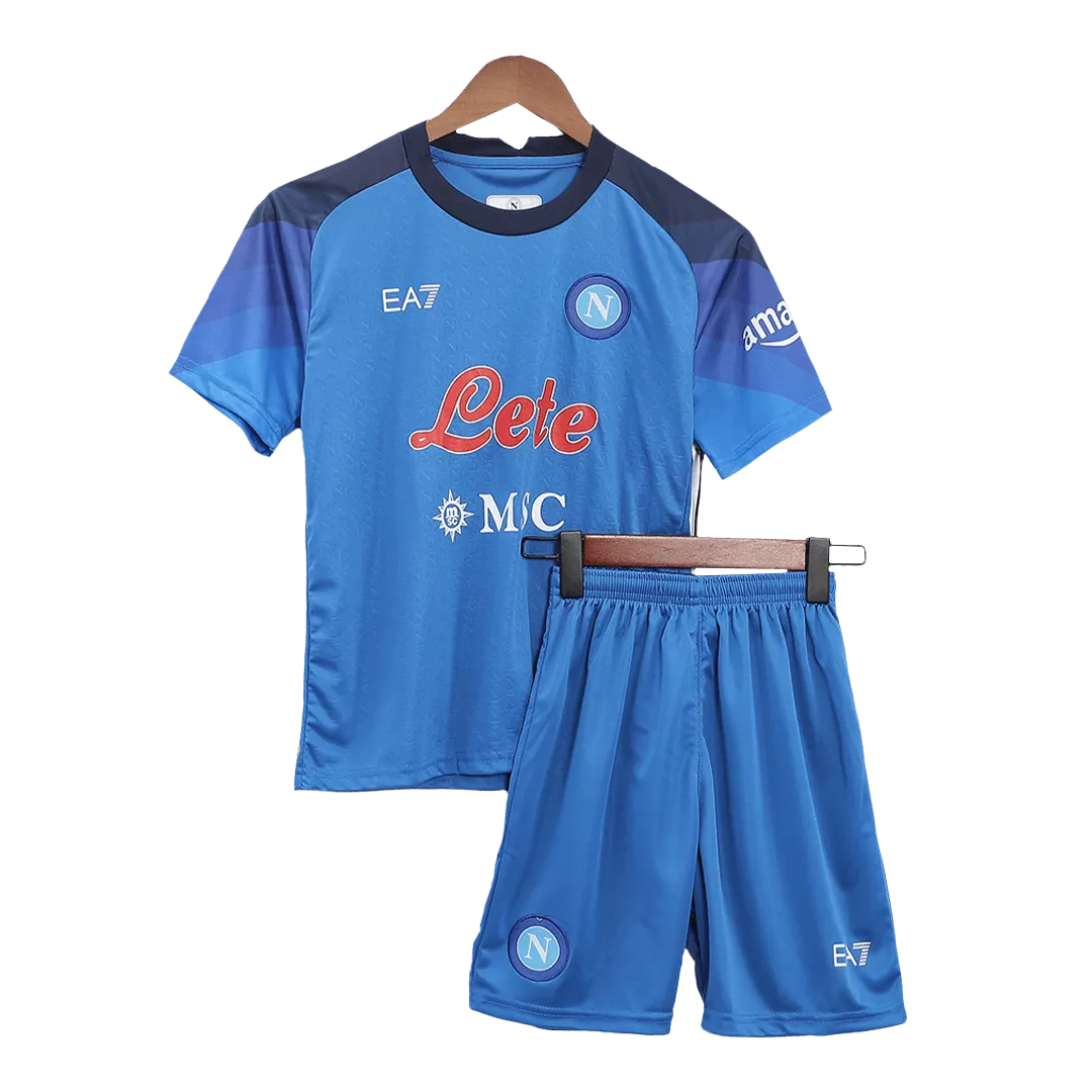 Napoli Football Mini Kit (Shirt+Shorts) Home 2022/23
