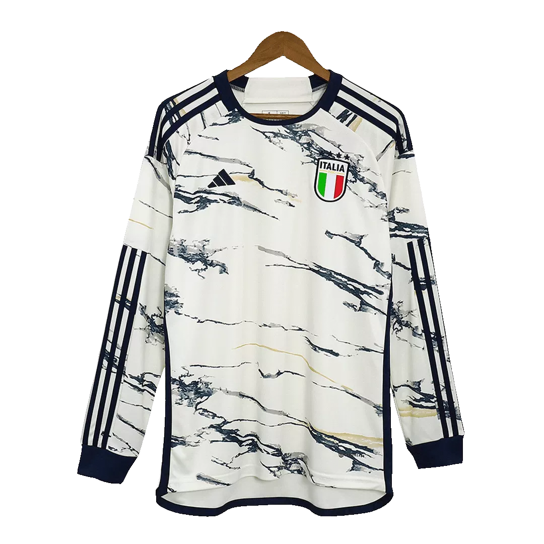 Italy Long Sleeve Football Shirt Away 2023/24