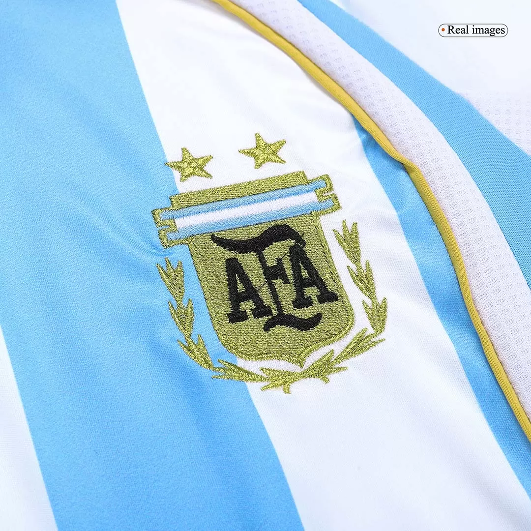 Argentina Classic Football Shirt Home Long Sleeve 2006 - bestfootballkits
