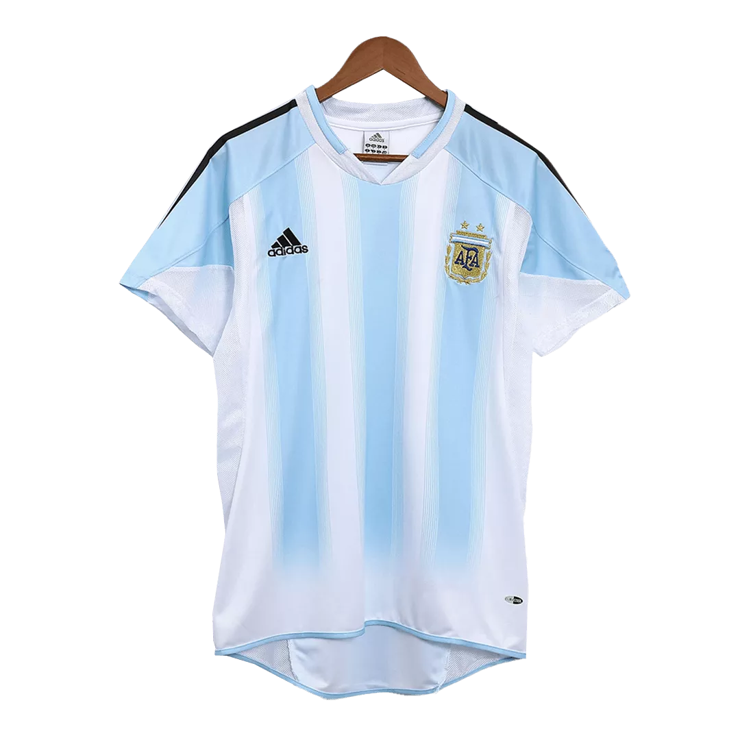 Argentina Classic Football Shirt Home 2004/05