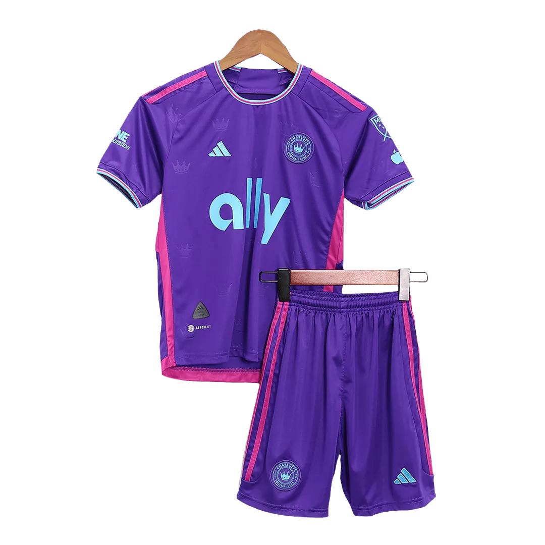 Charlotte FC Football Mini Kit (Shirt+Shorts) Away 2023