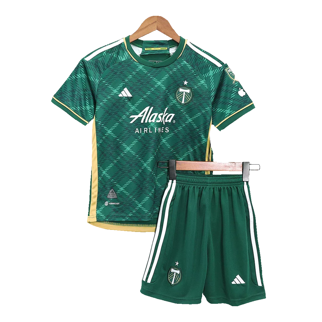 Portland Timbers Football Mini Kit (Shirt+Shorts) Home 2023