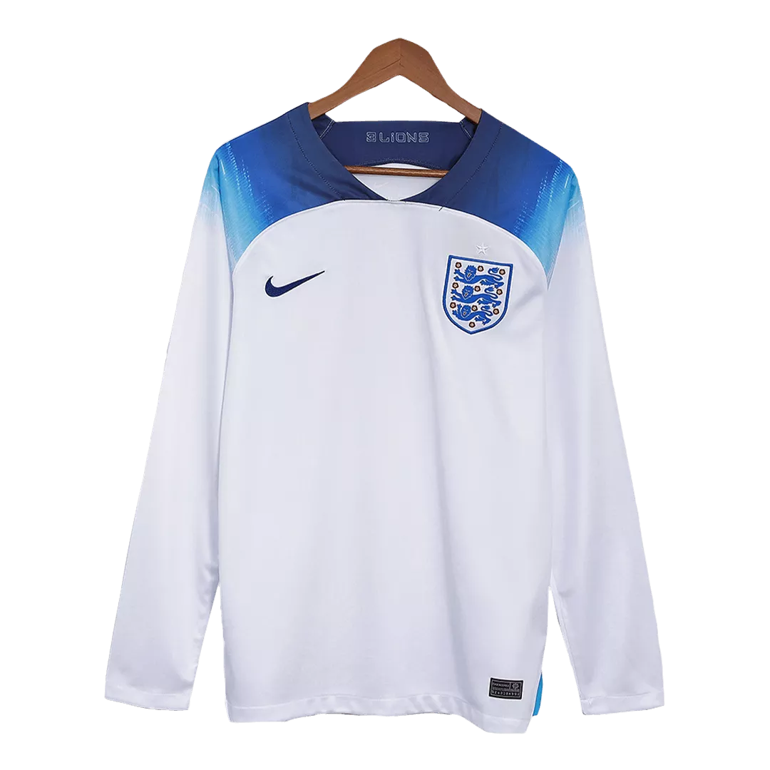 England Long Sleeve Football Shirt Home 2022