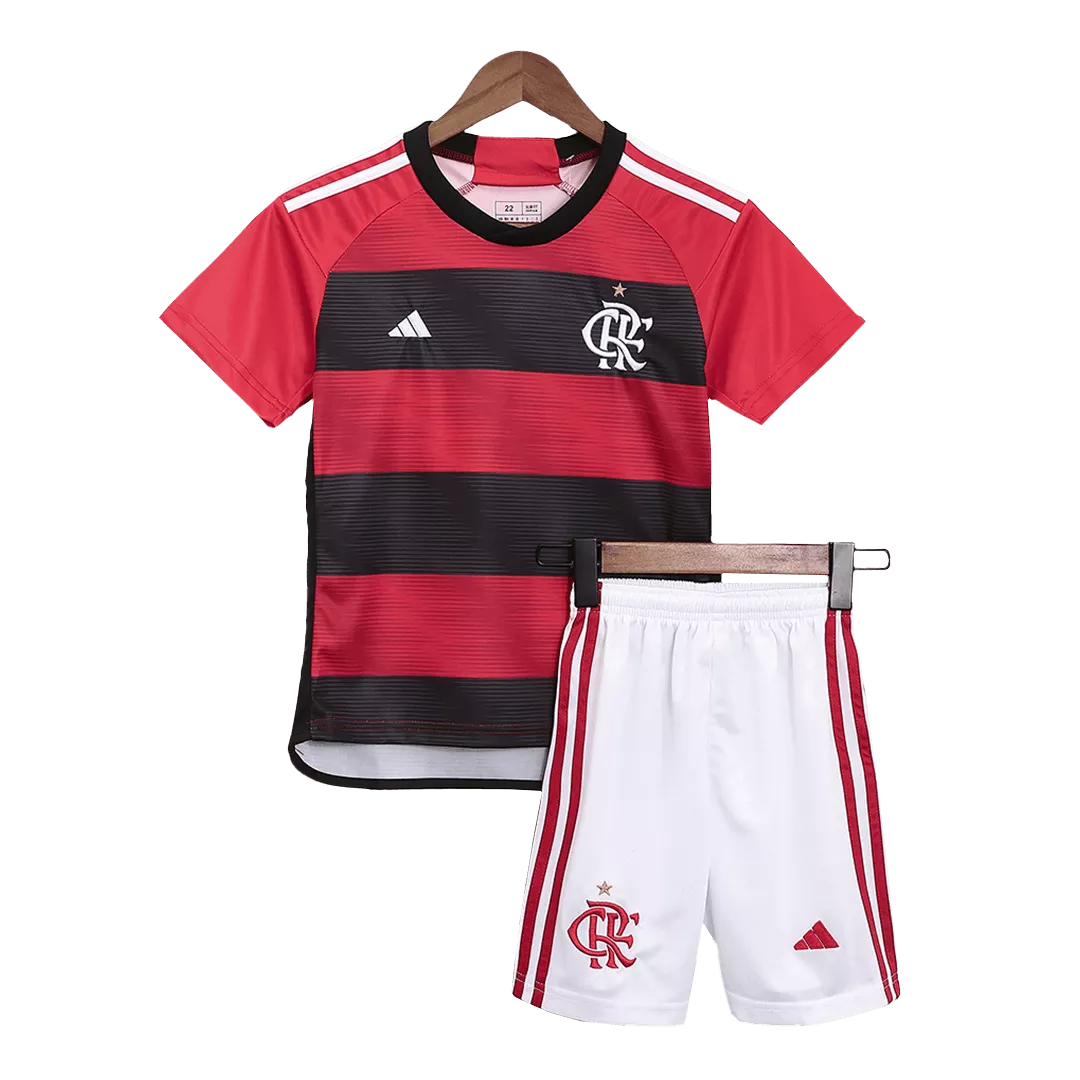 CR Flamengo Football Mini Kit (Shirt+Shorts) Home 2023/24