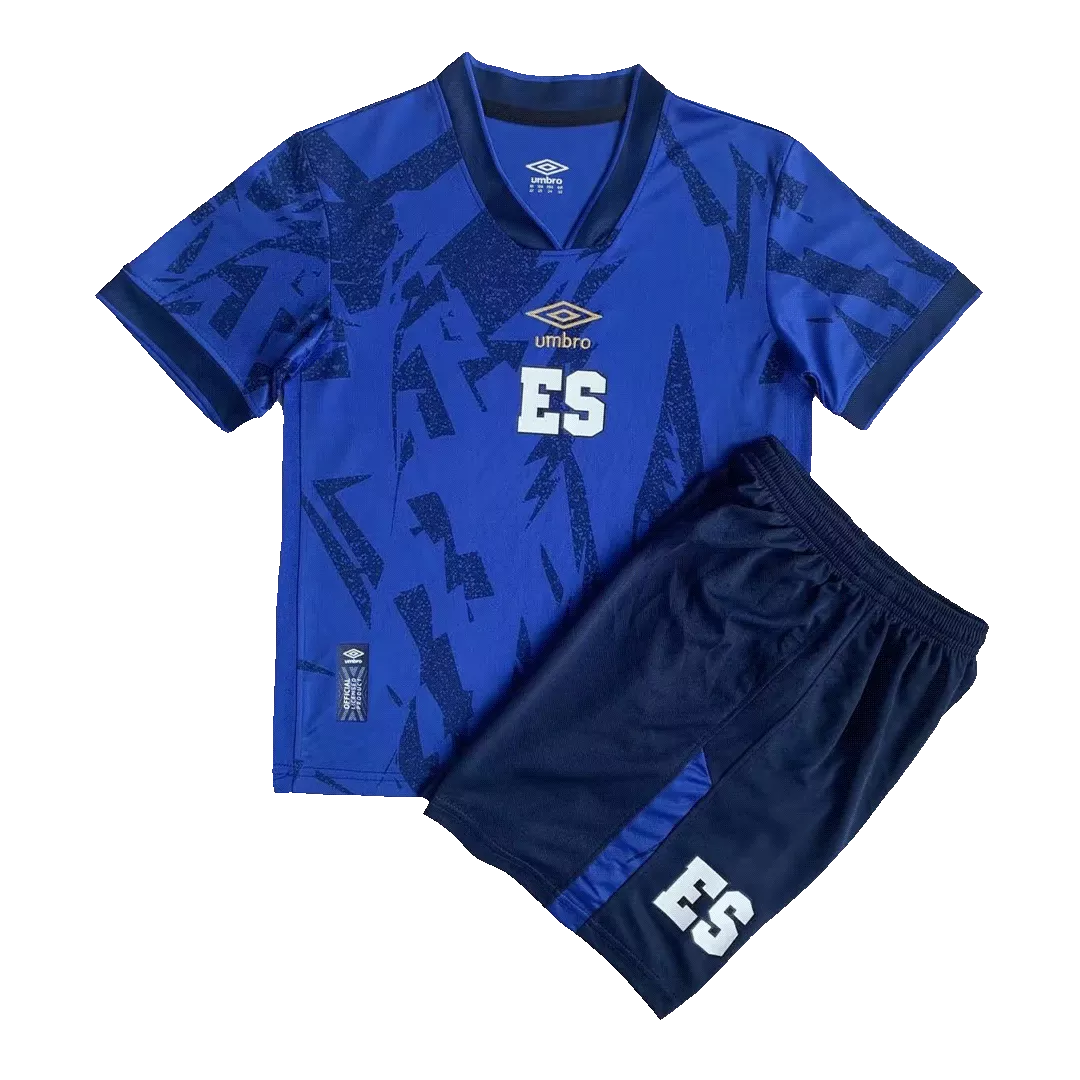 El Salvador Football Mini Kit (Shirt+Shorts) Home 2023/24