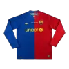 MESSI #10 Barcelona Classic Football Shirt Home Long Sleeve 2008/09 - UCL Final - bestfootballkits