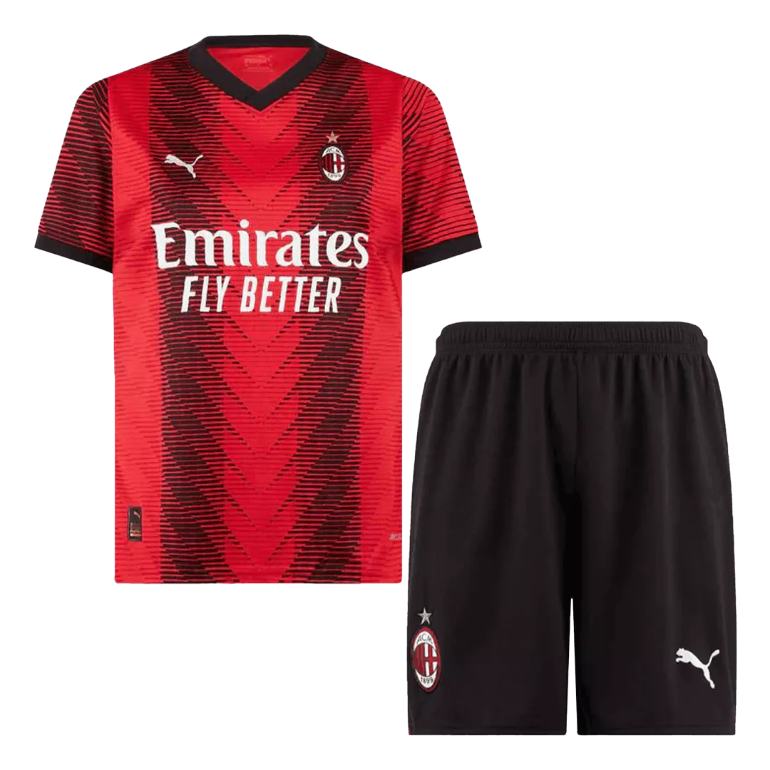 AC Milan Football Kit (Shirt+Shorts) Home 2023/24