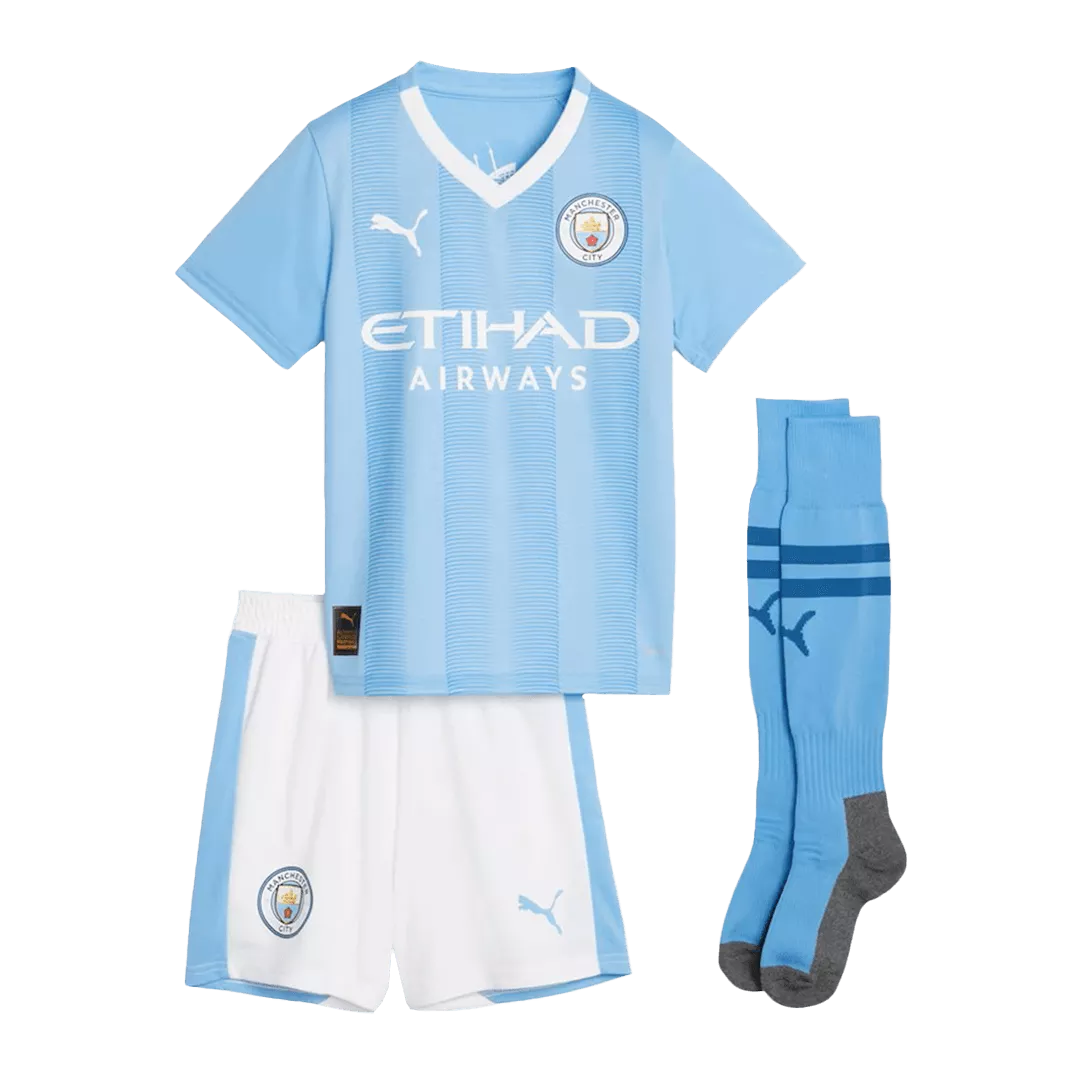 Manchester City Football Mini Kit (Shirt+Shorts+Socks) Home 2023/24