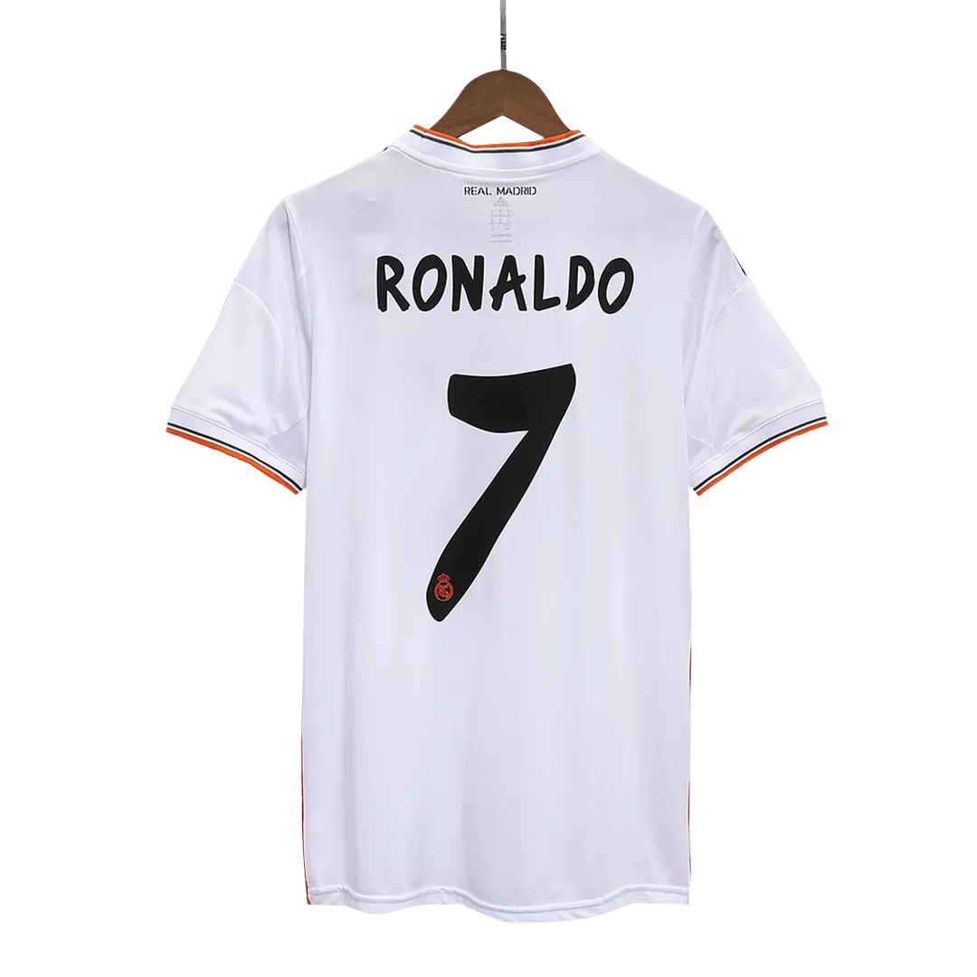 RONALDO #7 Real Madrid Classic Football Shirt Home 2013/14