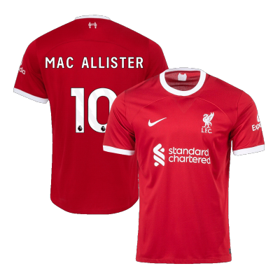 MAC ALLISTER #10 Liverpool Football Shirt Home 2023/24 - bestfootballkits