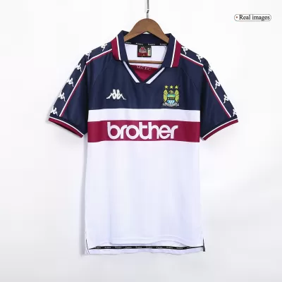 Manchester City Classic Football Shirt Away 1997/98 - bestfootballkits