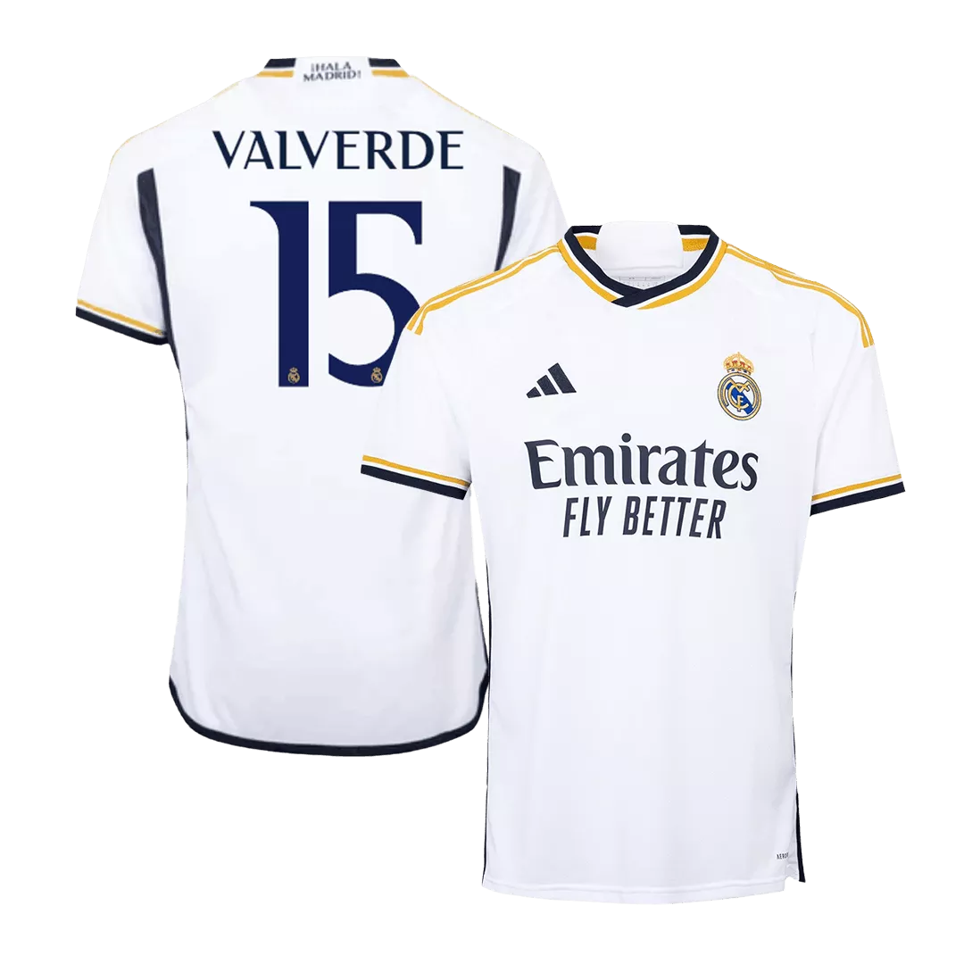 VALVERDE #15 Real Madrid Football Shirt Home 2023/24