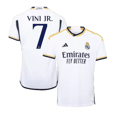 VINI JR. #7 Real Madrid Football Shirt Home 2023/24 - bestfootballkits