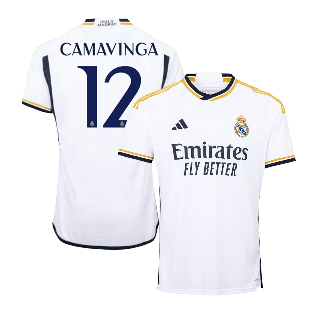 CAMAVINGA #12 Real Madrid Football Shirt Home 2023/24