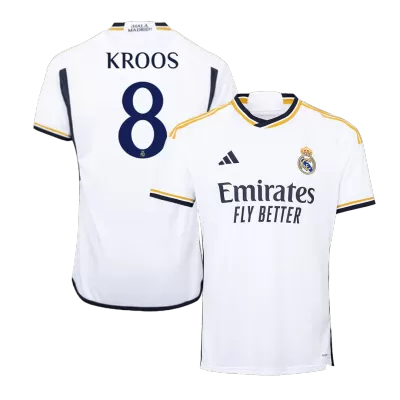 KROOS #8 Real Madrid Football Shirt Home 2023/24 - bestfootballkits