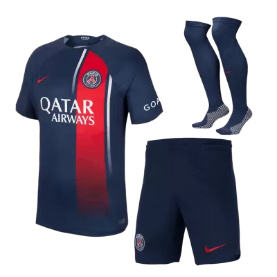 PSG Football Kit (Shirt+Shorts+Socks) Home 2023/24 - bestfootballkits