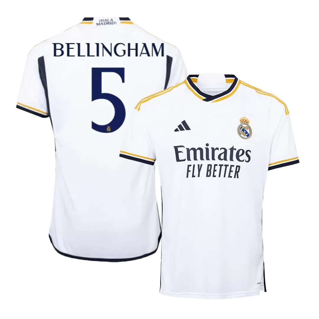 Real Madrid 23/24 Local  Bellingham 5 – FUTBOLRETROPERU