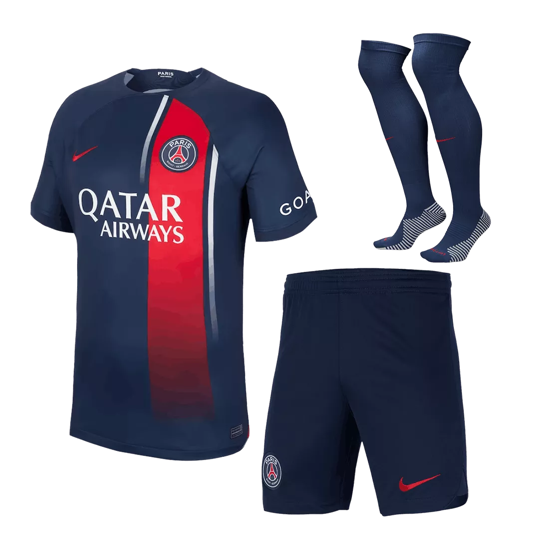 PSG Football Kit (Shirt+Shorts+Socks) Home 2023/24