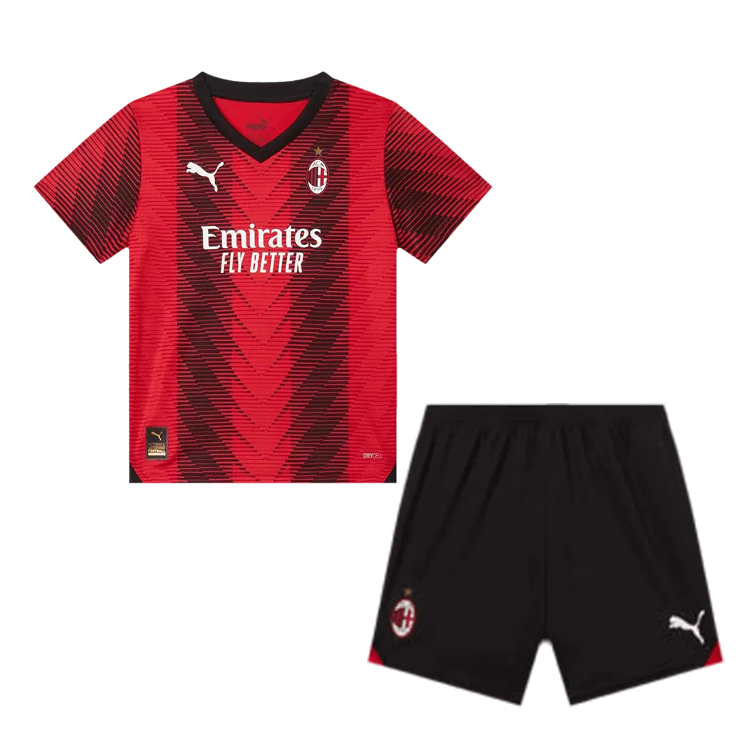 AC Milan Football Mini Kit (Shirt+Shorts) Home 2023/24