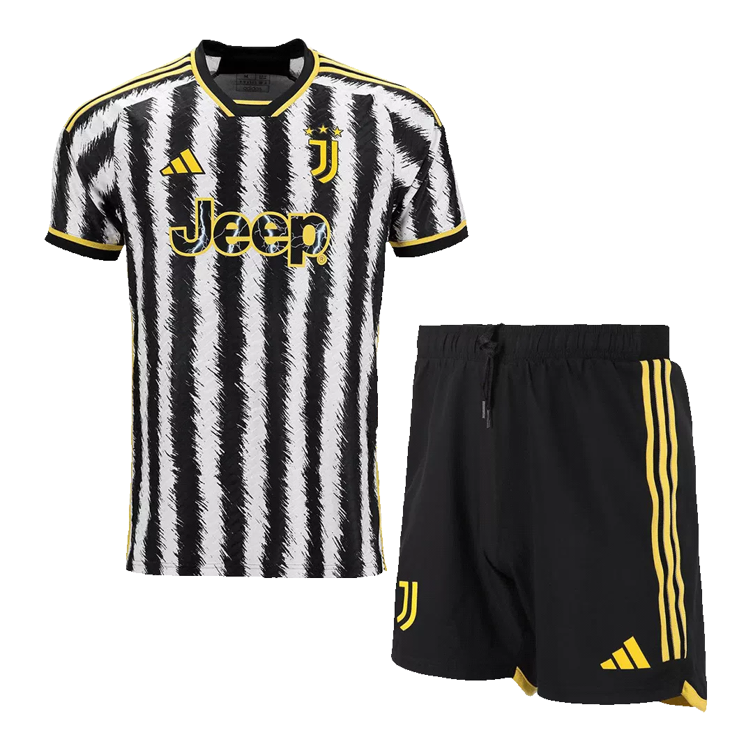 Authentic Juventus Football Kit (Shirt+Shorts) Home 2023/24