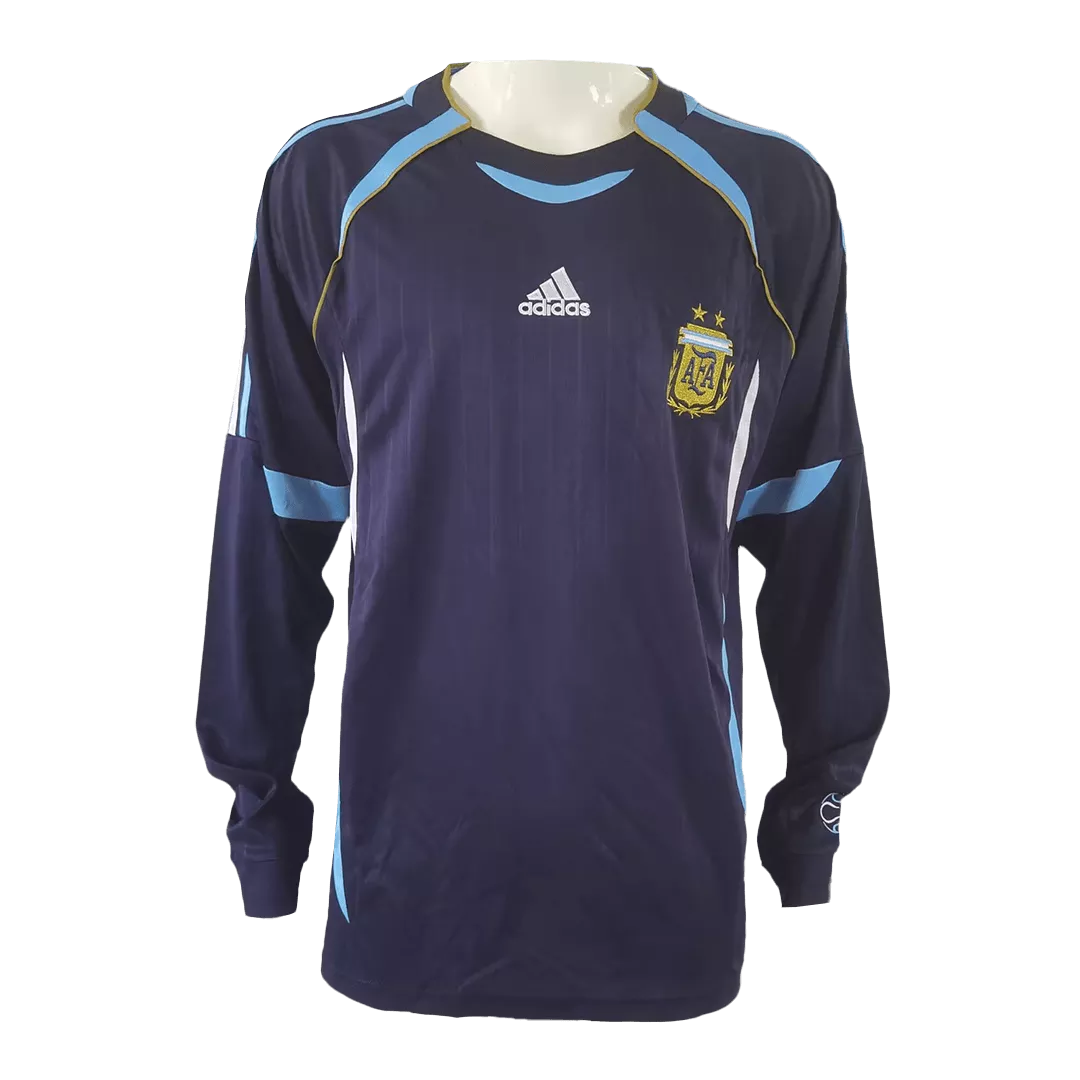 Argentina Long Sleeve Football Shirt Away 2006