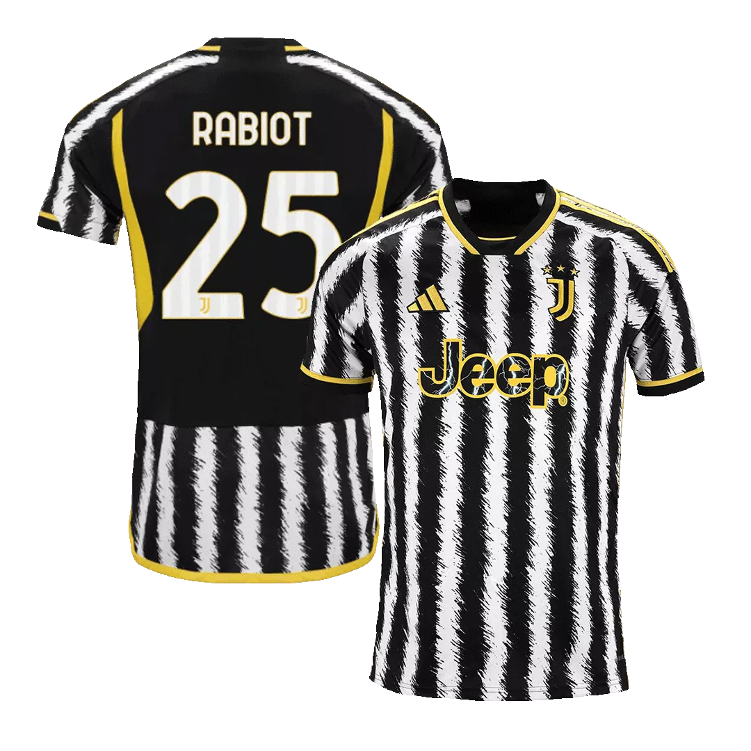 RABIOT #25 Juventus Football Shirt Home 2023/24