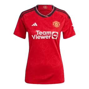 Women's Manchester United Football Shirt Home 2023/24 - bestfootballkits