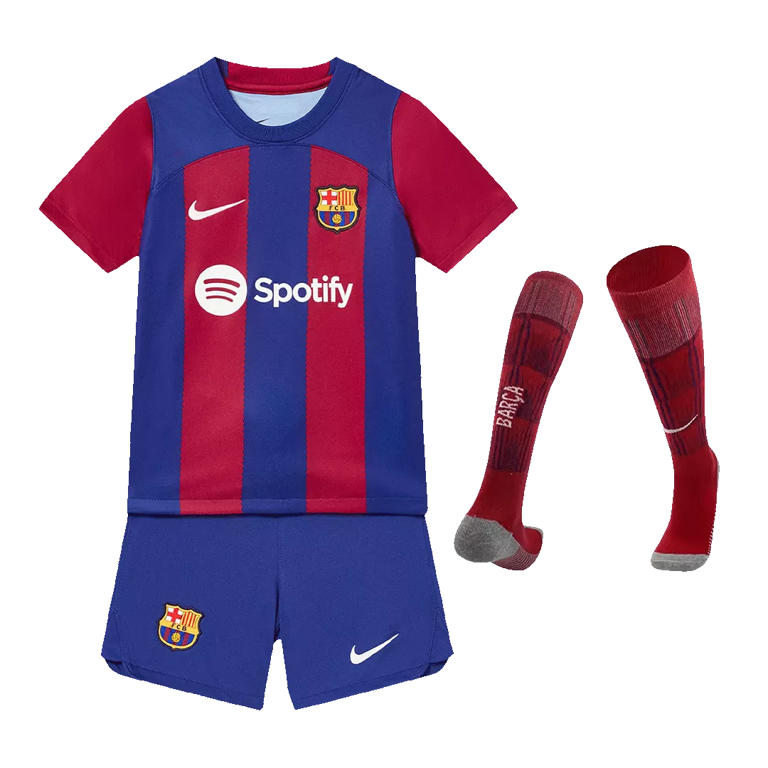 Barcelona Football Mini Kit (Shirt+Shorts+Socks) Home 2023/24
