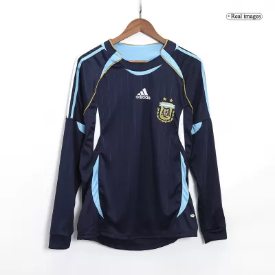 Argentina Long Sleeve Football Shirt Away 2006 - bestfootballkits