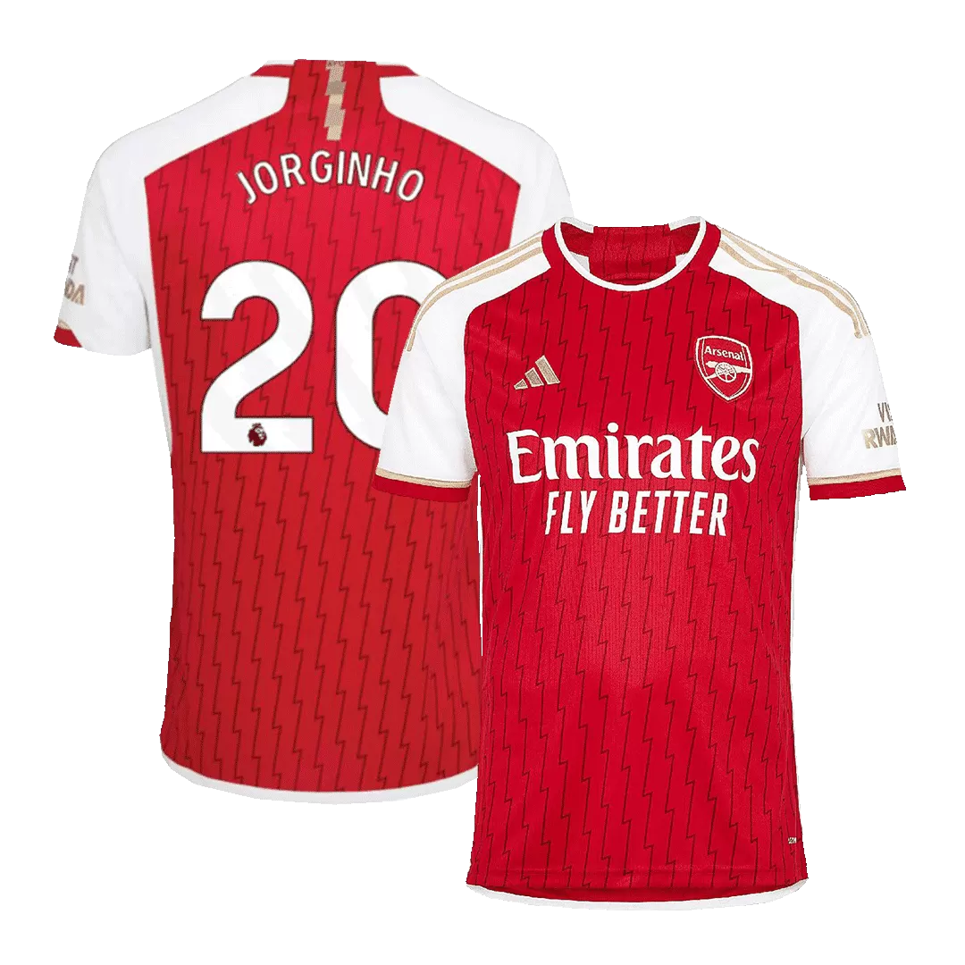 JORGINHO #20 Arsenal Football Shirt Home 2023/24
