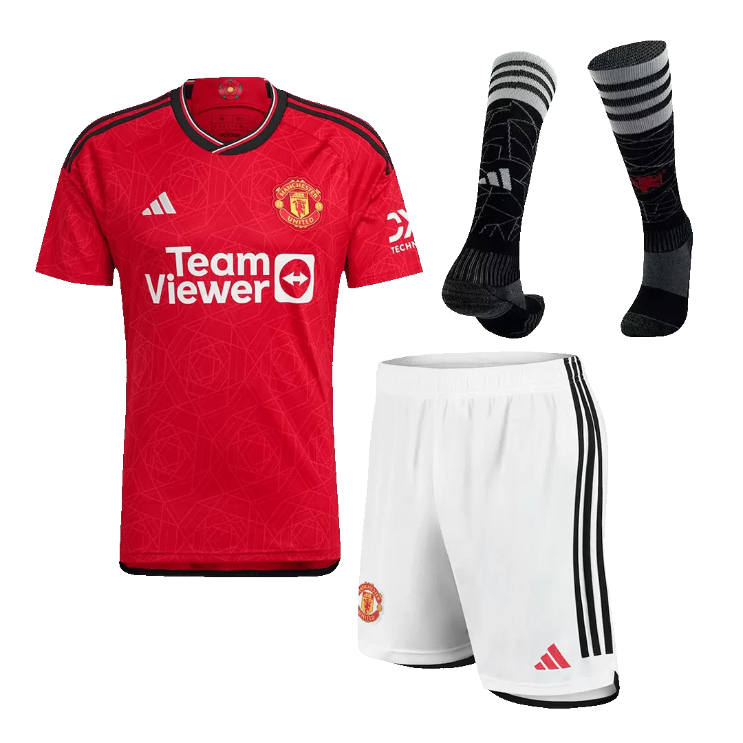 Manchester United Football Kit (Shirt+Shorts+Socks) Home 2023/24