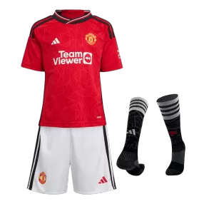 Manchester United Football Mini Kit (Shirt+Shorts+Socks) Home 2023/24 - bestfootballkits