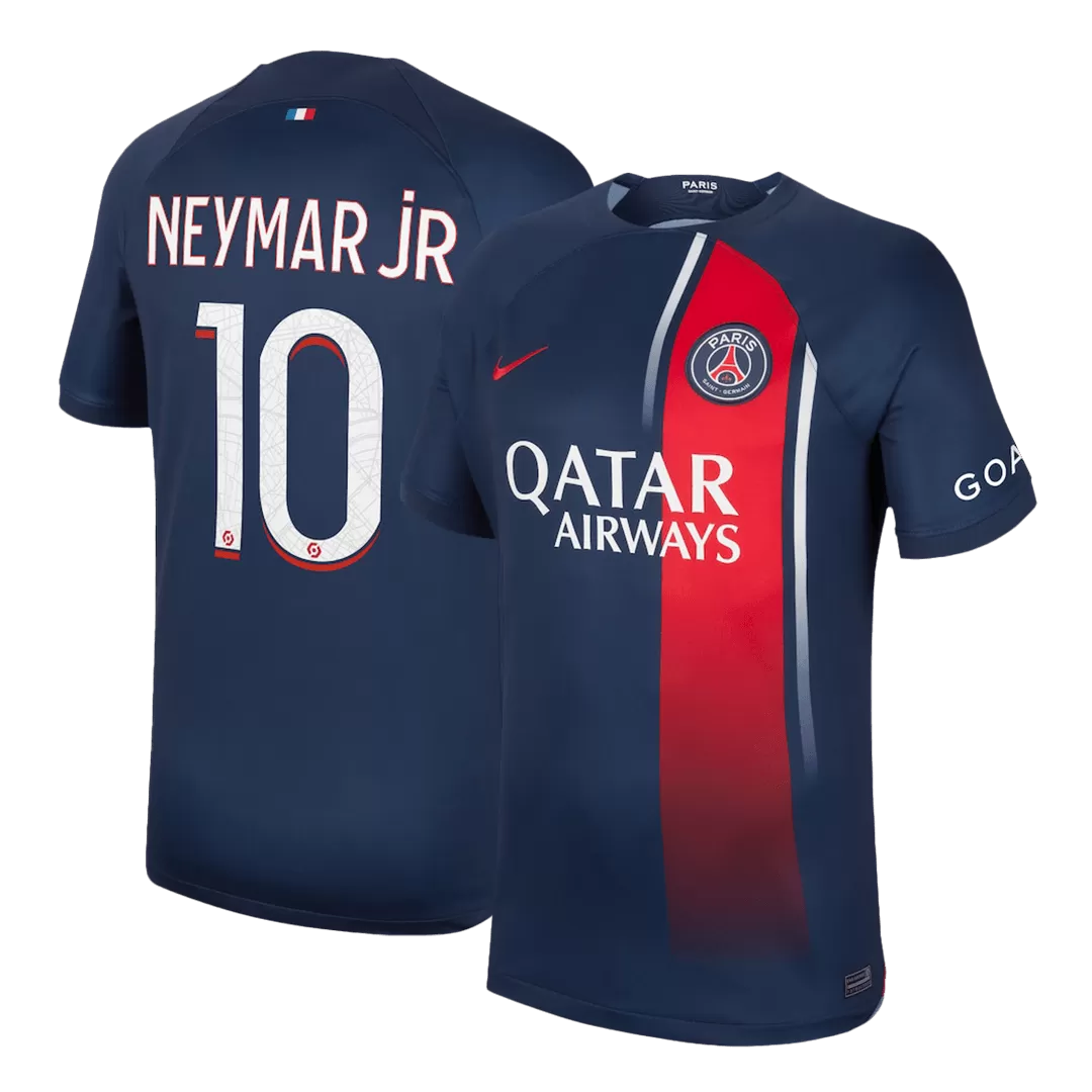NEYMAR JR #10 PSG Football Shirt Home 2023/24