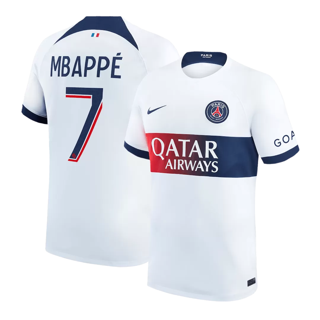 MBAPPÉ #7 PSG Football Shirt Away 2023/24