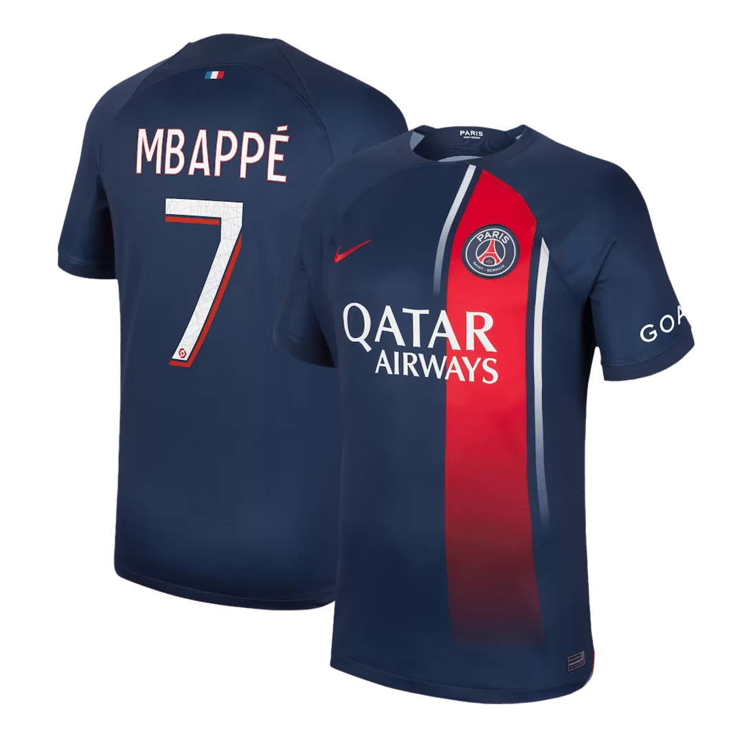 MBAPPÉ #7 PSG Football Shirt Home 2023/24