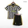 Juventus Football Mini Kit (Shirt+Shorts) Home 2023/24 - bestfootballkits