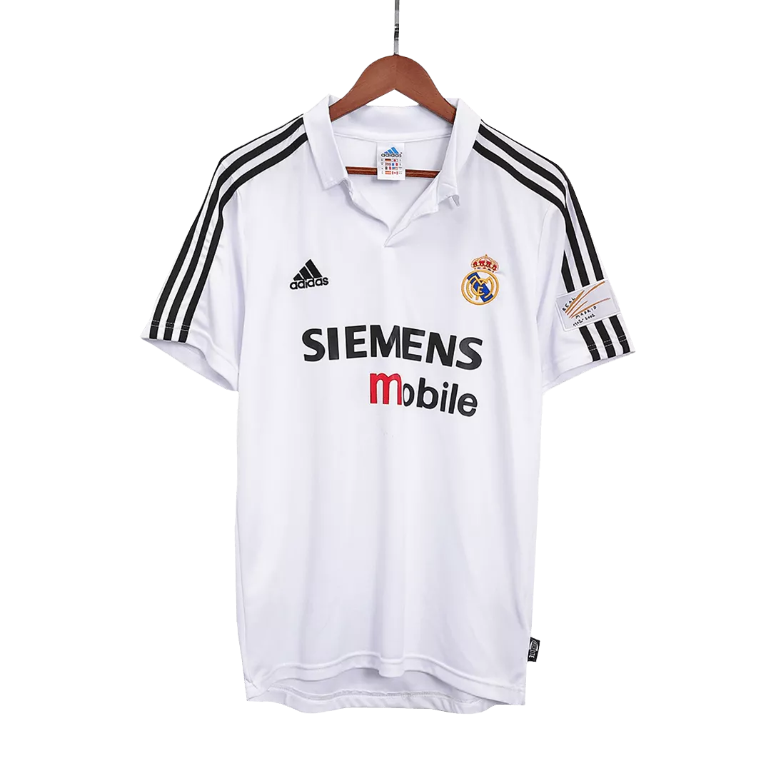 Real Madrid Classic Football Shirt Home 2002/03