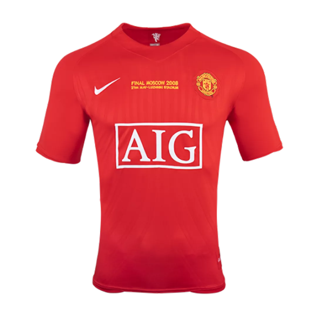 Manchester United Classic Football Shirt Home 2007/08
