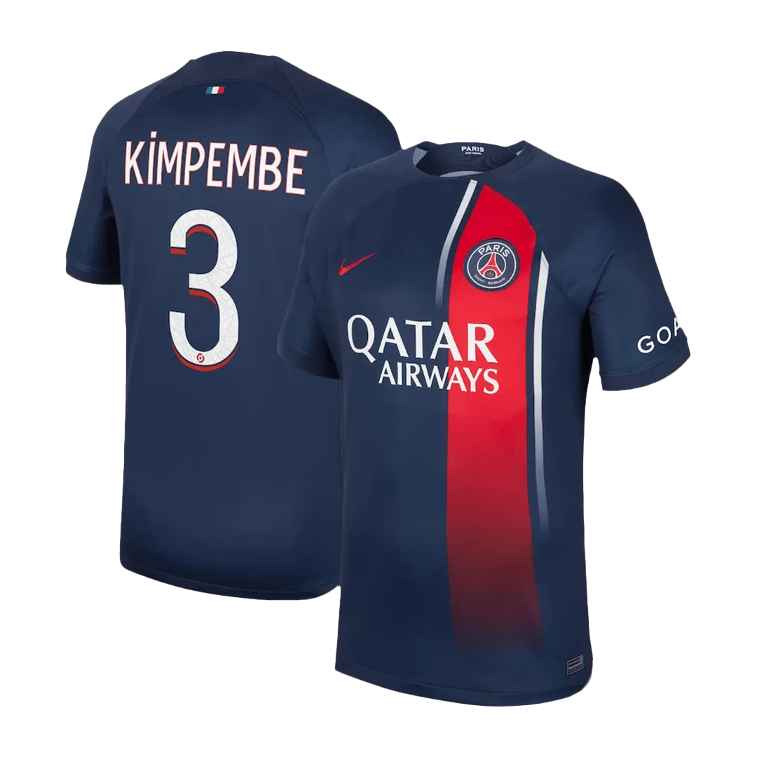 KIMPEMBE #3 PSG Football Shirt Home 2023/24
