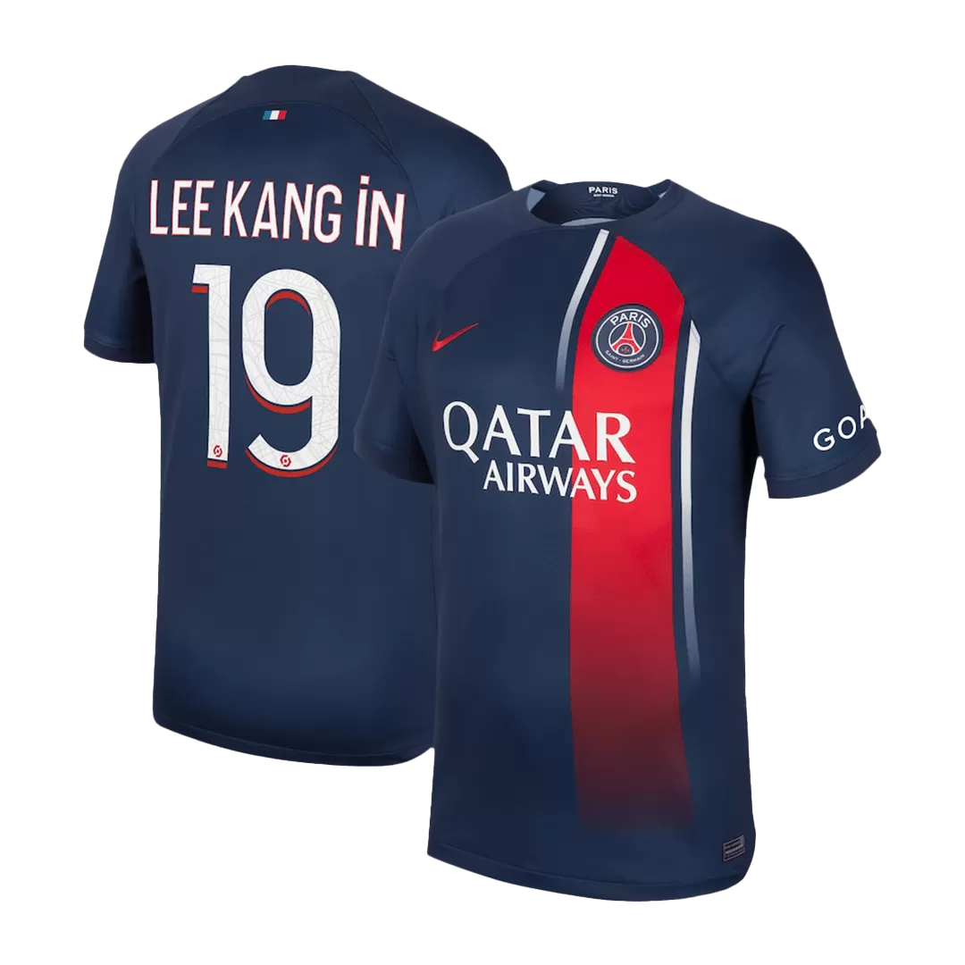 LEE KANG IN #19 PSG Football Shirt Home 2023/24